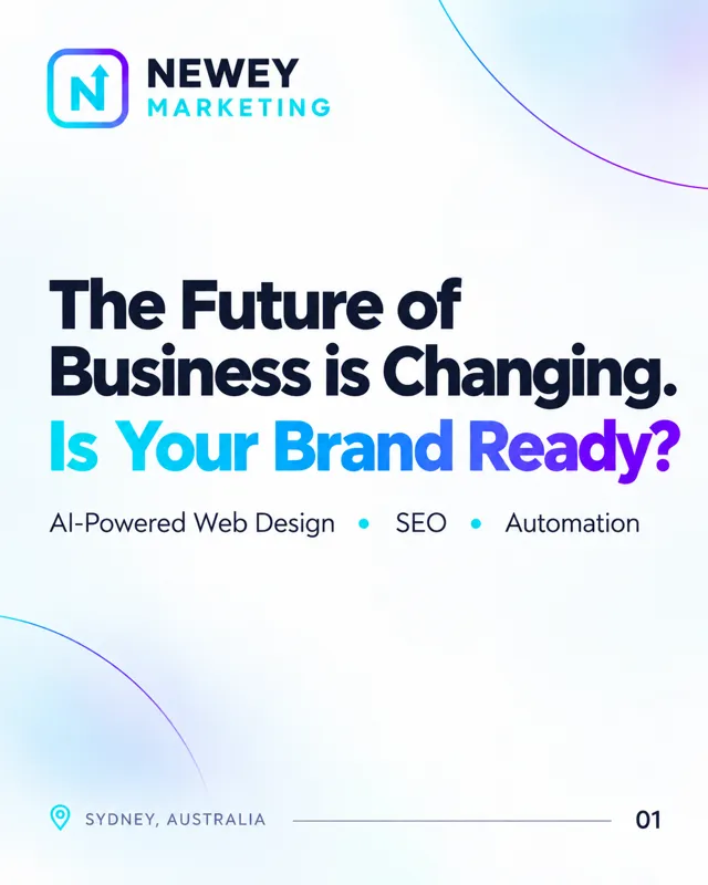 Newey Marketing Instagram post: The Future of Business is Changing. Is Your Brand Ready?